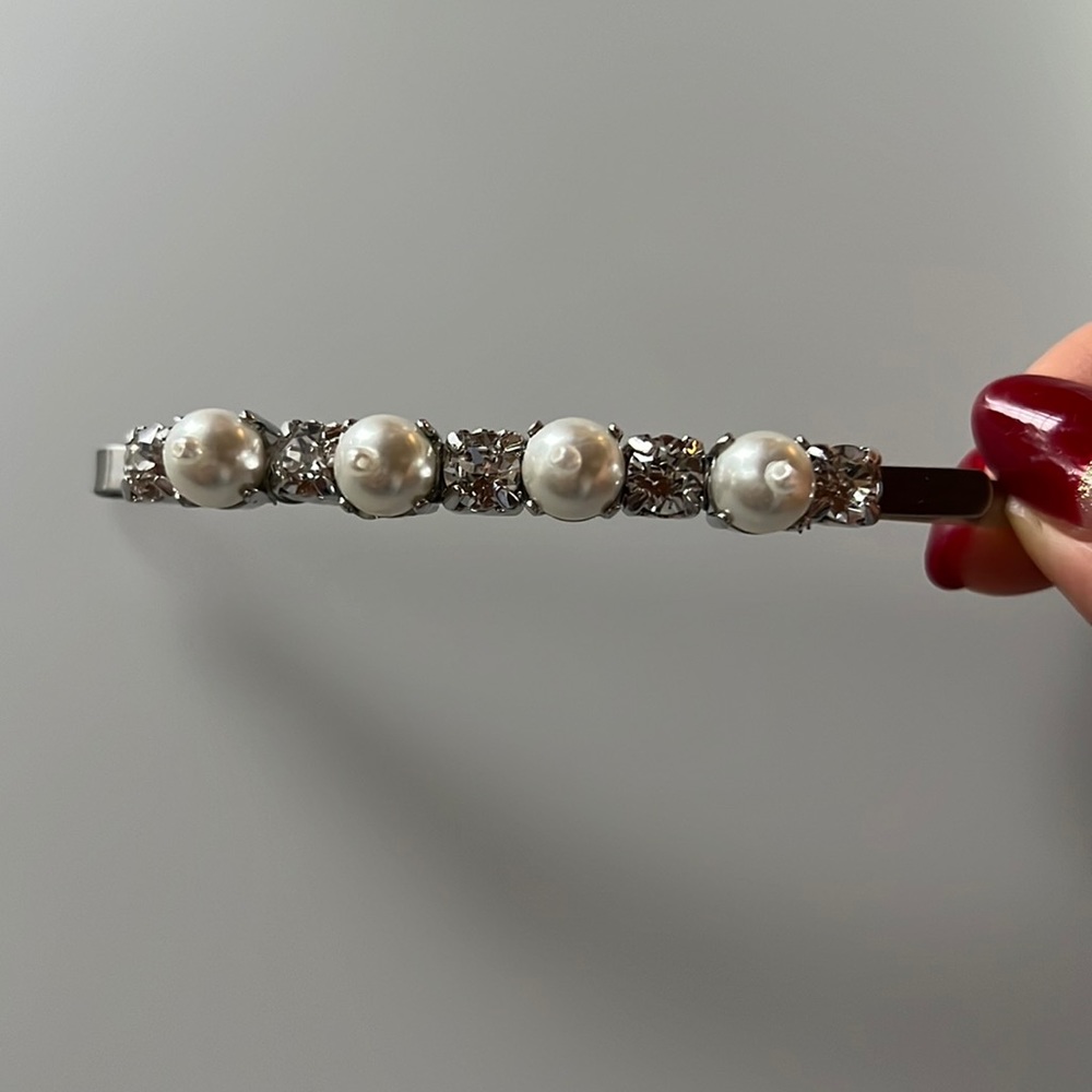 Simone Rocha Rhinestone Pearl Clip
